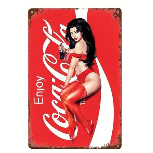 Blechschild coca cola - coca,