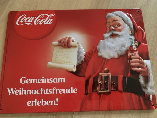 Blechschild coca cola - coca,