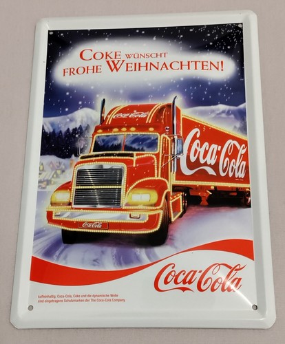 Coca cola blechschild alu - blechschild,,