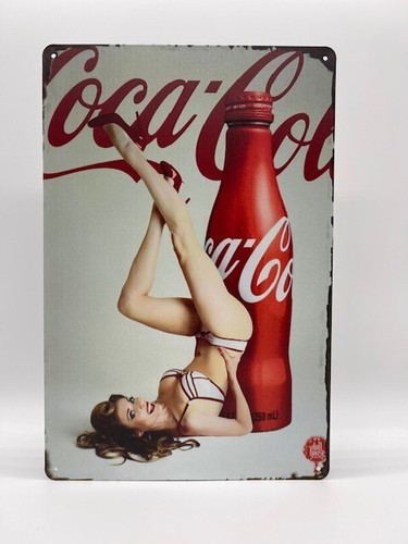 Blechschild coca cola 20x30cm - blechschild,