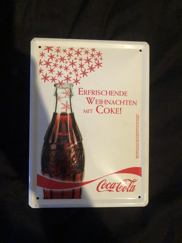 Coca cola blechschild 20 - cola,