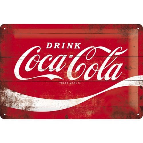 Blechschild coca cola - blechschild,