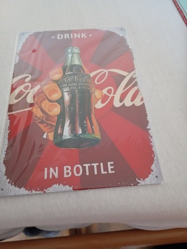 Coca cola werbung - auf, 20x30cm