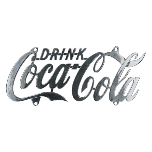 Coca cola blechschild - cola,