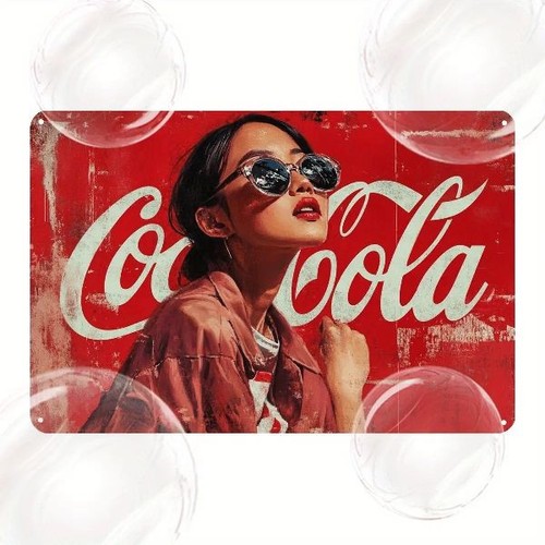 Blechschild coca cola sexy - blechschild,