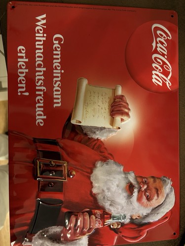 Blechschild coca cola - coca, •