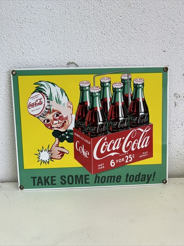Blechschild coca cola walt - blechschild, coca-cola