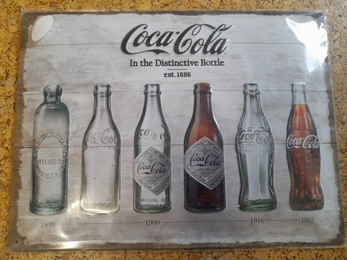 Coca cola blechschild - coca-cola,