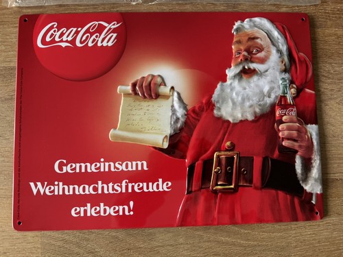Coca cola blechschild - cola,