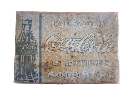 Blechschild coca cola 20x30cm - coca-cola,
