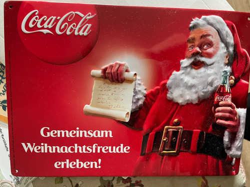 Blechschild coca cola - blechschild,