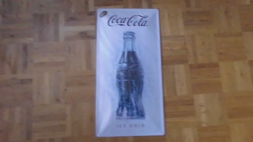 Blechschild coca cola ice - coca,