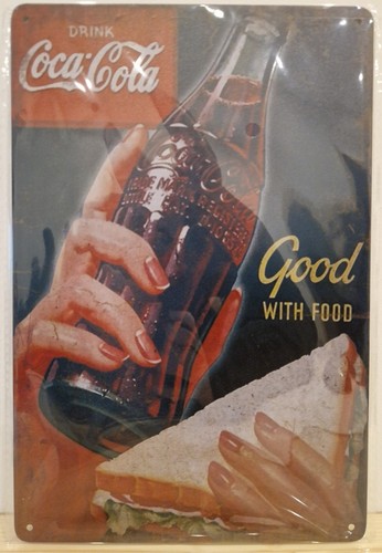 Blechschild coca cola - coca, 20x30cm