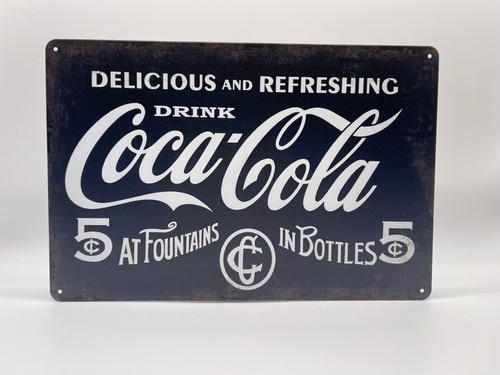 Blechschild coca cola - cola, 20x30cm