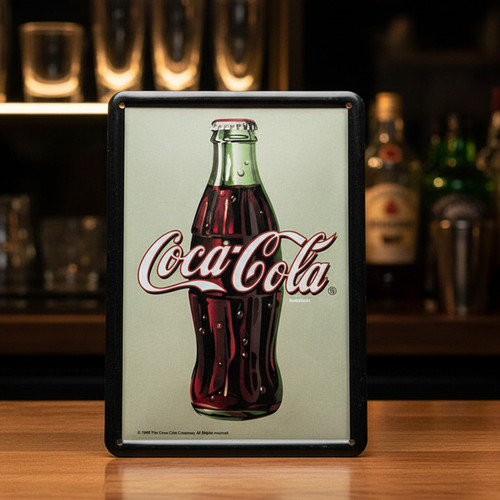 Coca cola blechschild x - cola, 10