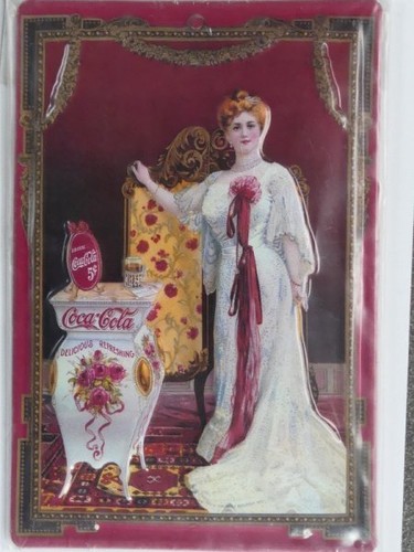 Blechschild coca cola - blechschild,