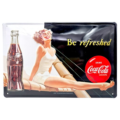 Blechschild coca cola - blechschild, be