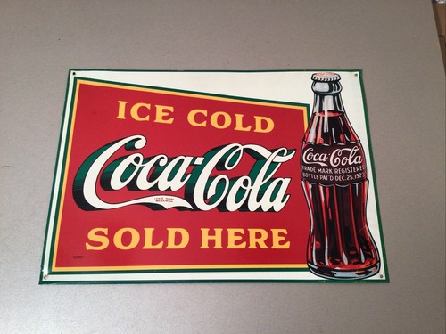 Blechschild coca cola - blechschild,