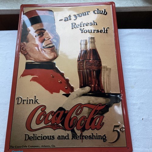 Cocacola coca cola blechschild - cola,